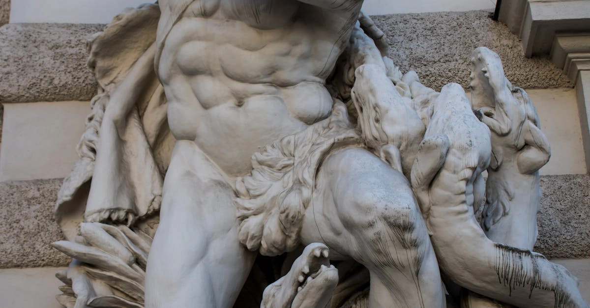 Эпичное противостояние богов Зевса и Аида в цифровом искусстве